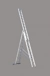 3x15 PROFI Трираменна алуминиева стълба - A09A3/450 STS