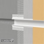 50х20мм LBP Декоративен PVC профил 2.5м (20бр/кашон) - 196.5025 LIKOV