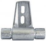 Междинна скоба за кръгли тръбни релси за рафтова стълба Stabilo -  810199 KRAUSE