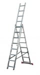 3x7 CORDA Трираменна алуминиева стълба със стълбищна функция - 033376 KRAUSE