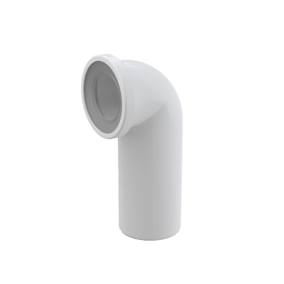 Маншон пластмасов за WC  – коляно 90° - A90-90 Alca