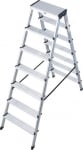 2x7 DOPPLO  - Двустранна алуминиева стълба - 120366 KRAUSE