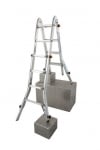 4x4 TELE VARIO  Алуминиева телескопична стълба с 4-удължителя за рамена - 129970 KRAUSE