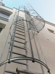 16,80 м Многосекционна Стоманена Фиксирана стълба с обръщане - 836069 KRAUSE