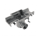Индустриален междинен сифон с входящ отвор 250×250-135, AISI 316L неръждаема стомана - APR6-1221-135 Alca