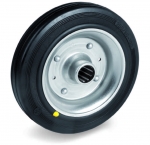 Серия 53AS Антистатични и статично проводими колела, гума/стомана - Tellure Rota Ф80мм.