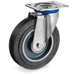 Серия 72GH Въртящи колела на M планка, гума Sigma Elastic/чугун - Tellure Rota