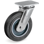Серия 72GH Въртящи колела на EE MHD планка, гума Sigma Elastic/чугун - Tellure Rota