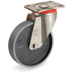 Серия 69 Чугунени колела, въртящи на усилена P планка- Tellure Rota