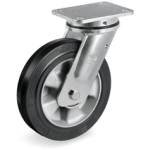 Серия 72AL Въртящи колела на EE MHD планка, гума Sigma Elastic/алуминий - Tellure Rota