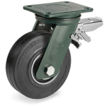 Серия 72GH Въртящи колела на EE MHD планка/спирачка, гума Sigma Elastic/чугун - Tellure Rota