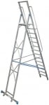 1x14 STABILO -Складова стълба с голяма платформа 500х450мм.-14 стъпала - 127846 KRAUSE