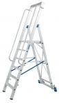 1x6 STABILO -Складова стълба с голяма платформа 500х450мм. -6 стъпала - 127761 KRAUSE