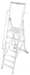 1x7 STABILO -Складова стълба с голяма платформа 500х450мм. -7 стъпала - 127778 KRAUSE