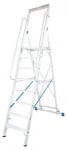 1x8 STABILO -Складова стълба с голяма платформа 500х450мм. -8 стъпала - 127785 KRAUSE