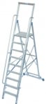 1x9 STABILO -Складова стълба с голяма платформа 500х450мм. -9 стъпала - 127792 KRAUSE